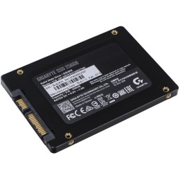 SSD накопитель Gigabyte 2.5" 256GB Client SSD GP-GSTFS31256GTND SATA 6Gb/s, 520/500, IOPS 80/85K, MTBF 2M, TLC, DRAM less, 100TBW, RTL {40}